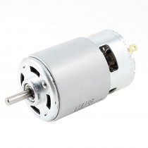 DC 24V 0.31A 7000RPM High Speed 2 Terminal Ball Bearing Electric Magnetic Motor