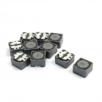 12mm x 12mm x 7mm 100uH 1.7A Gray Square SMD Power Inductor 10 Pcs