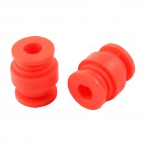 Aerial Photography Round Shape Vibration Dampening Ball Red 2 Pcs
