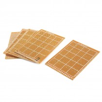 5pcs 2.54mm Pitch PCB Board Prototype Breadboard Single Side Copper 50x70mm