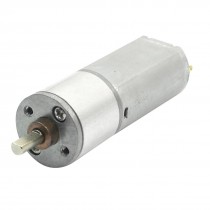 6V 32rpm Output Rotary Speed Reducing Cylinder Shape DC Gearbox Motor