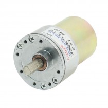 Cylindrical 2.5mm Thread Hole Dia Magnetic Gear Box Motor DC24V 200RPM