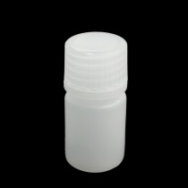 10ml White Plastic Cylinder Shaped Chemical Reagent Bottle