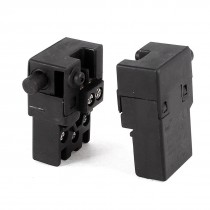 2 Pcs FA2-6/1W AC 12A/125V 6A/250V SPDT Electric Button Switch for Makita 1040