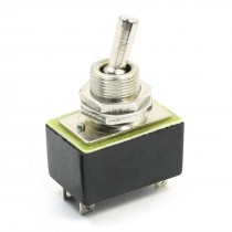 11mm Panel Mount DPST ON/OFF 2 Position Toggle Switch AC 220V 3A KN3A 1X2