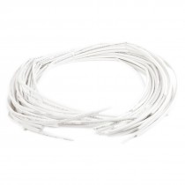 1M 5mm Dia Polyolefin Heat Shrinking Shrinkable Tubing Tubes White 28pcs