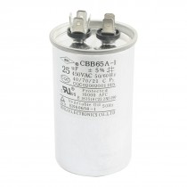 CBB65A-1 AC 450V 25uF 6 Pin Air Conditioner Polypropylene Film Motor Capacitor