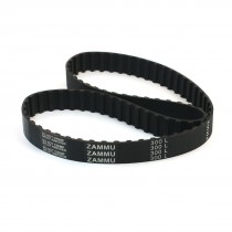 300L 80 Teeth 30" Girth 20mm Width Black Rubber Timing Belt Replacement