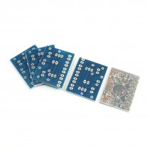 5Pcs 30mm x 23mm Music Voice Control 5 LED Melody Light Module PCB Board