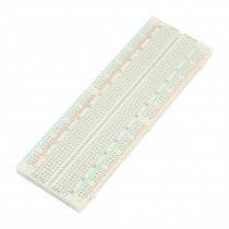 White Plastic 820 Tiepoint Test Develop DIY PCB Solderless Bread Board MB-102