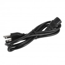 US 3 Pin Plug AC 125V 10A 1250W to C13 Socket PC Monitor Power Cable Cord 1.8m