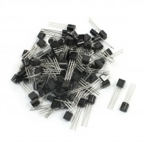 100Pcs PCB Board S9012 40V 500mA Through Hole TO-92 PNP Transistors