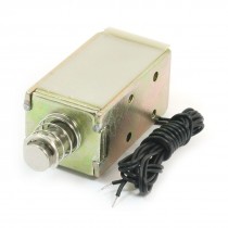 DC 110V 9.32A 0mm 16kg Push Pull Type Linear Motion Solenoid Electromagnet