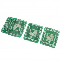 5Pcs TQFP 0.5mm 32-100Pin to 32-64Pin TQFP 0.8mm 2 Sides SMD Adapter PCB Plate
