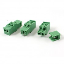 3 Pairs AC 300V 10A 5 08mm Spacing 2 Pin Screw Pluggable Terminal Block