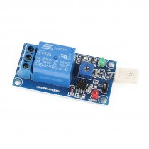 DC5V 1 Channel Red and Green LED Light Humidity Detection Sensor Relay Module