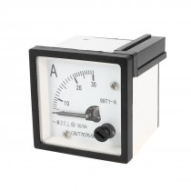 AC 0-30A Measuring Range Panel Mounting Ammeter Ampere Meter 99T1 48mm x 48mm