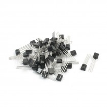 2N3906 PNP TO-92 Electric Component Power Transistor 40V 0.2A 50Pcs
