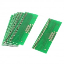 10Pcs Universal Dual Row 60Pin 0.5mm Pitch TFT LCD Adapter PCB Board 28.5mmx76mm