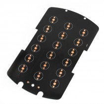 237mmx142mm 18 x 1W/3W In Series LED Power Aluminum PCB Circuit Board