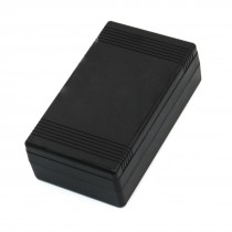 Black Plastic Project Power Protective Case Junction Box 116mmx68mmx36mm