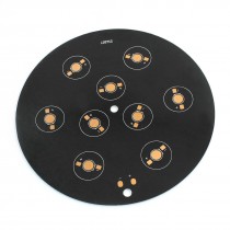 138mm Dia 9 x 1W/3W/5W In Series LED Power Aluminum PCB Circuit Board