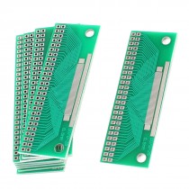 10 Pcs Universal Single Sided LCM FPC LCD Adapter PCB Board 67mmx23mm