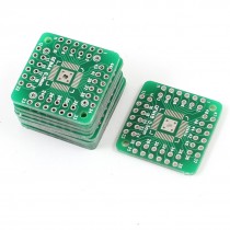 10 Pcs QFN44 to QFN48 0.5mm Pitch DIP Mounting PCB Adapter Plate Board