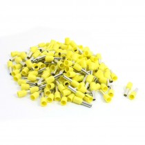 190Pcs E4009 12AWG Wire Pre-Insulate Ferrules Terminals Wiring Connectors Yellow
