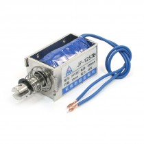 DC24V 450mA 42N/10mm Pull Push Type Open Frame Solenoid Electromagnet