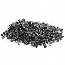 470uF 10V 105 Degree Celsius Radial Electrolytic Capacitor 1000Pcs