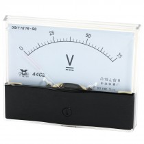 Measurement Tool Analog Panel Voltmeter DC 0 - 75V Measuring Range
