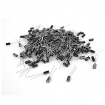 1000 Pcs 4mm x 7mm 1UF 50V Polarized Radial Electrolytic Capacitor