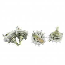 4PCS Band Channael Rotary Switch 1P9T 1 Pole 9 Position Single Deck
