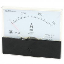 Measurement Tool Analog Panel Ammeter Gauge DC 0 - 750A Measuring Range