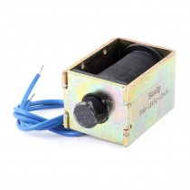 10mm/350g 9W Power Wired Open Frame Pull Type Solenoid Electromagnet DC12V 0.75A