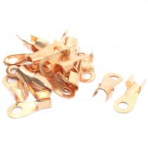 20pcs 100A Cable Tube Passing Through Crimp Copper Connector Terminal