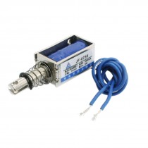 DC6V 300mA 5N/10mm Pull Type Plunger Return Solenoid Electromagnet