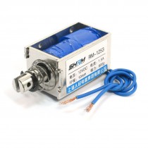 RM-1253 DC12V 1.5A 800g/10mm Linear Motion Pull Type Solenoid Electromagnet