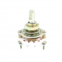 10mm Mounting Hole Dia 2P4T 1 Deck Band Channel Rotary Switch Selector