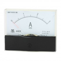 Measurement Tool Analog Panel Ammeter Gauge DC 0 - 3A Measuring Range