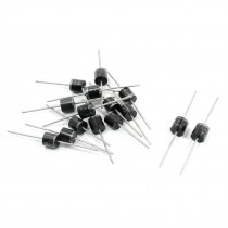 15 Pcs 1000V 6A Polarized Rectifying Axial Rectifier Diodes 6A10