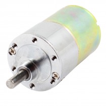 DC 24V 500RPM 6mm Shaft Electric Geared Box Speed Reduce Motor