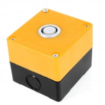 DC 12V 2-Pins Soldering Warm White Lamp Signal Indicator Light Station Box