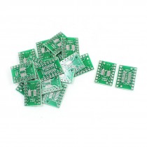 20PCS SOP16 SSOP16 TSSOP16 to DIP16 Two Sides PCB Adapter 1.27/0.65mm