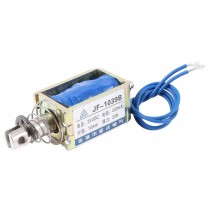 10mm Stroke 2.5Kg Force Push Pull Open Frame Solenoid Electromagnet DC 24V 0.4A