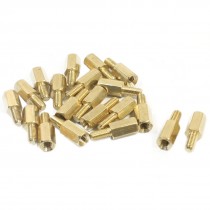 20 Pcs Male to Female Threaded Hexagonal Standoff Spacer M3 x 8mm x 14mm