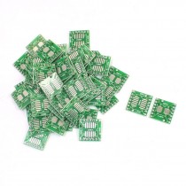50PCS SMD SOP14 to DIP14 PCB SMD Adapter Plate Pitch 0.65/1.27mm
