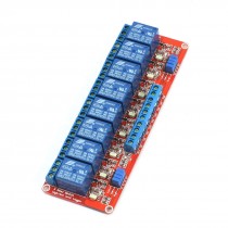 DC5V 8CH High Low Level Trigger Optocoupler Shielded Relay Module PCB Board