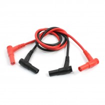 4mm Banana Plug Injection Type Insulation Testing Lead Cable 0.5M Pair